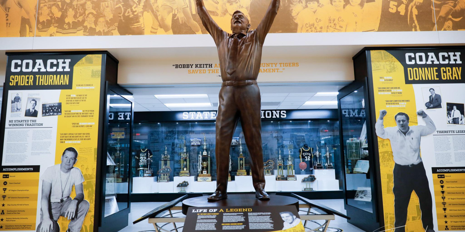 Clay County Legends Hall Basketball Museum