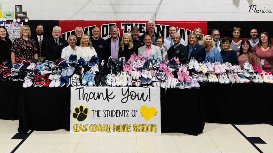 KMCA selects Clay County Schools as the recipient of its 2025 KMCA Children’s Shoe Drive